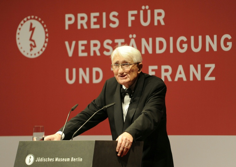 Le philosophe allemand Jürgen Habermas, le 13 novembre 2010 à Berlin 