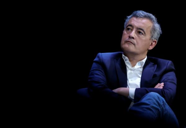 Le ministre de la Justice Gérald Darmanin à Paris le 11 avril 2026