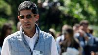 Kevin Warsh, désigné par le président Donald Trump comme son candidat pour diriger la Réserve fédérale américaine, le 10 juillet 2024 à Sun Valley, dans l'Idaho
