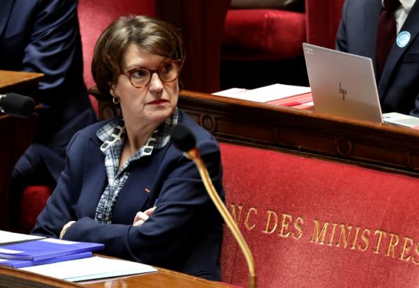 La ministre de l'Agriculture Anne Genevard à l'Assemblée nationale, le 11 février 2026 à Paris