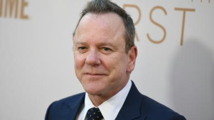 Kiefer Sutherland lors d'une avant-première à Los Angeles, le 14 avril 2022
