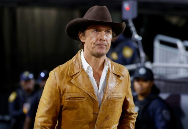 Matthew McConaughey à Athens (Géorgie) en novembre 2025
