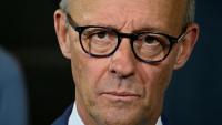Le chancelier allemand Friedrich Merz, le 8 octobre 2026 à Berlin.
