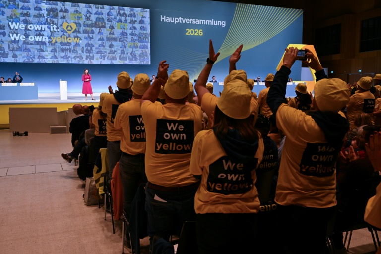 Salariés actionnaires de Commerzbank lors de l'AG , 20 mai 2026