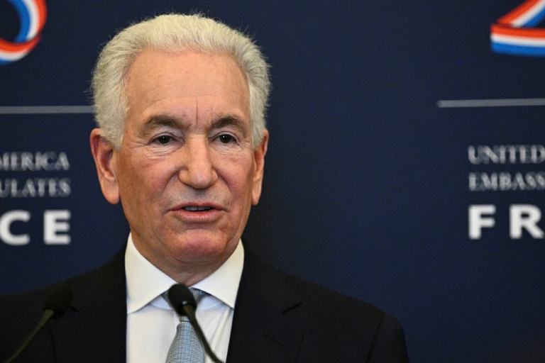 L'ambassadeur américain en France Charles Kushner, le 4 décembre 2025 à Paris