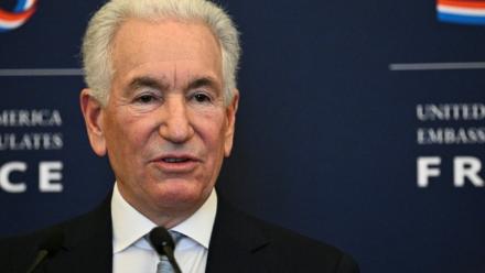 L'ambassadeur américain en France Charles Kushner, le 4 décembre 2025 à Paris