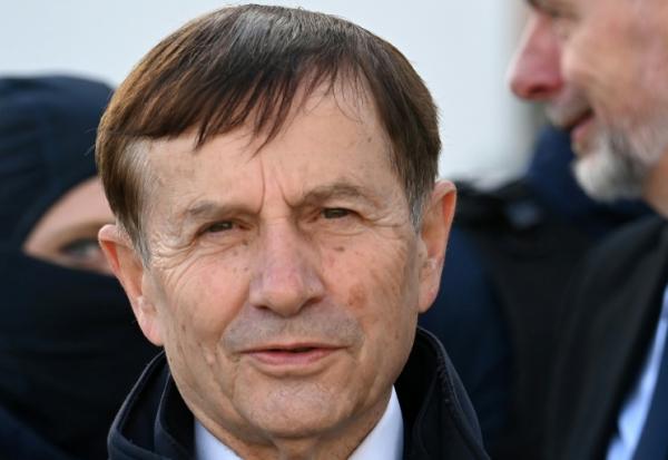 Joaquim Pueyo, alors maire d'Alençon, le 6 octobre 2025 à Condé-sur-Sarthe, dans l'Orne