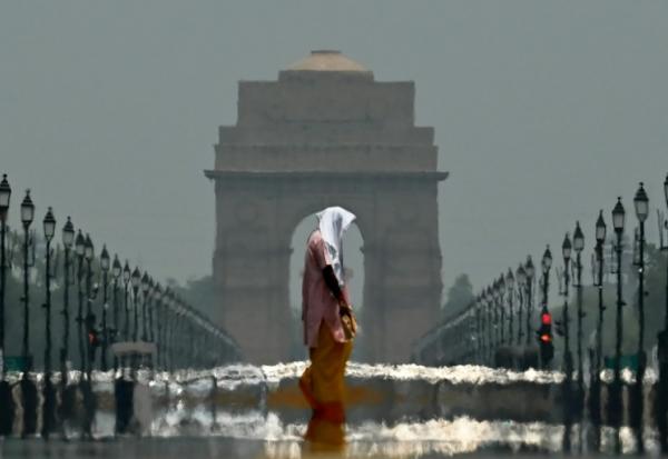 Vague de chaleur à New Delhi, le 13 juin 2025