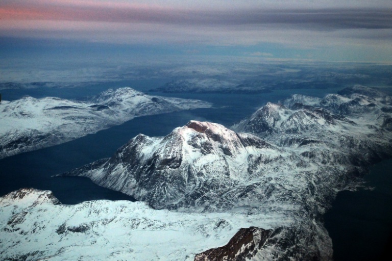 Vue aérienne de l'ouest du Groenland, le 25 janvier 2026