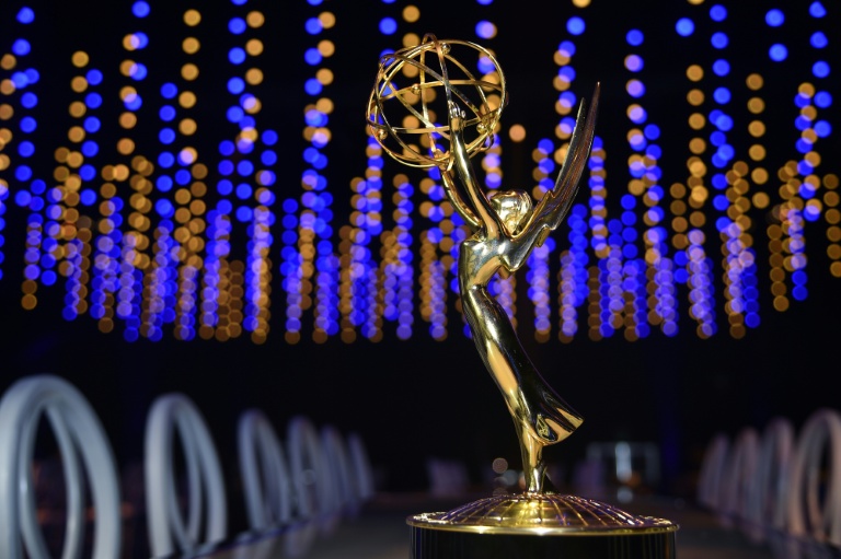 Une statuette des Emmy à Los Angeles, le 6 septembre 2018