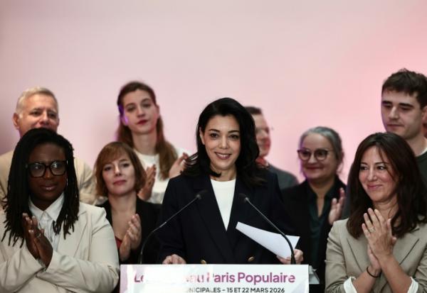 La députée LFI Sophia Chikirou annonce sa candidature aux municipales à Paris, le 14 novembre 2025