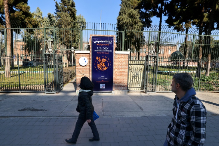 L'ancienne ambassade américaine à Téhéran, communément appelé le 