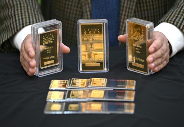 A la Bourse de l'or de Séoul, le 26 janvier 2025