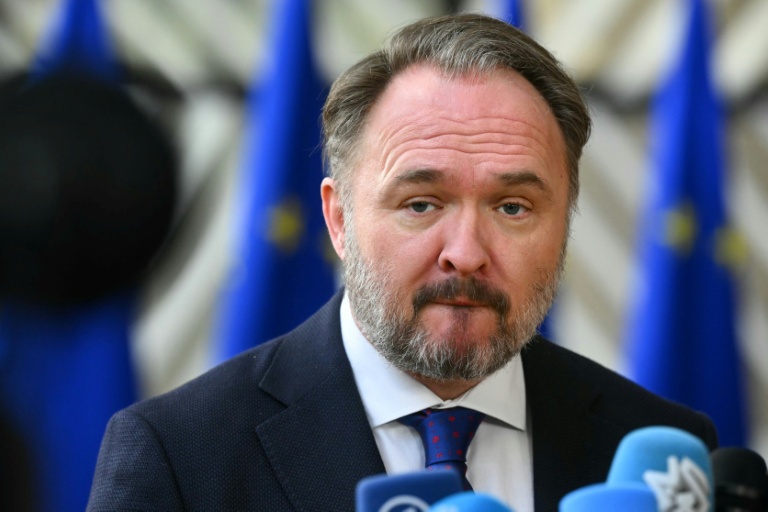  Le commissaire européen Dan Jorgensen le 16 mars 2026, à Bruxelles, en Belgique