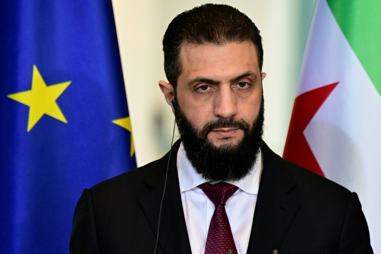 Le président syrien Ahmad al-Chareh à Berlin, le 30 avril 2026 