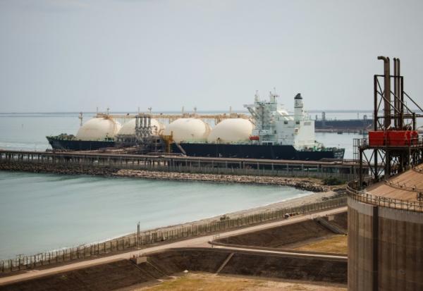 Du gaz naturel liquéfié (GNL) est livré au terminal de Fos-sur-Mer, dans les Bouches-du-Rhône, le 22 juin 2023