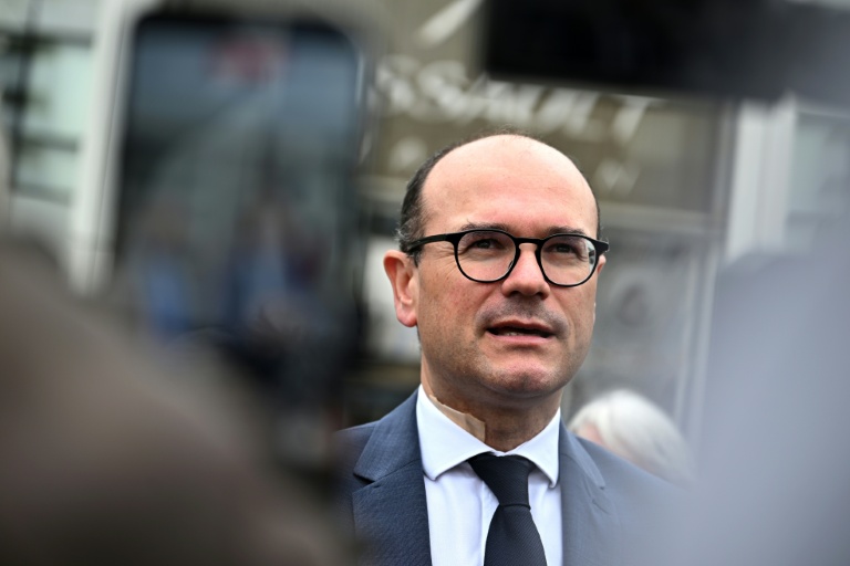 Le ministre de l'Industrie Sébastien Martin à Mérignac en Gironde le 16 juin 2026