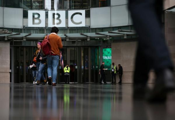 Le siège de la BBC, à Londres, le 10 novembre 2025
