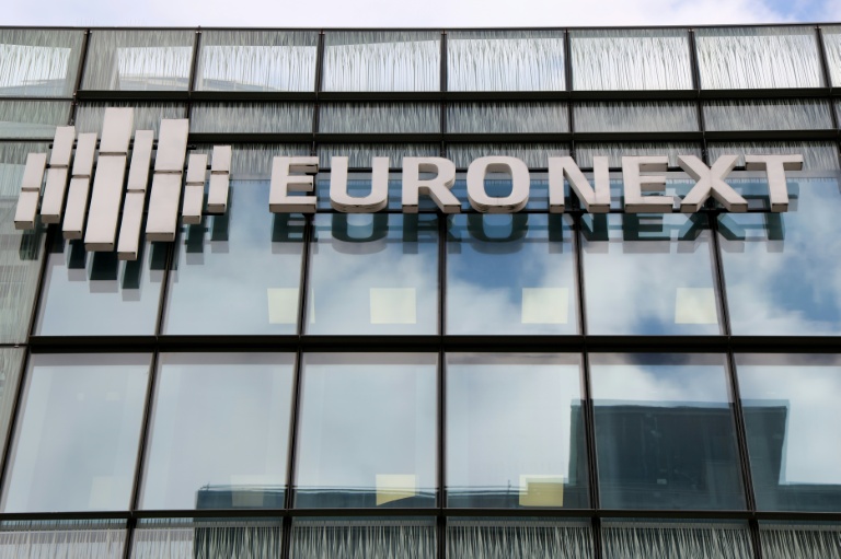Le siège de l'opérateur boursier Euronext, dans le quartier d'affaires de La Défense, près de Paris, le 9 octobre 2025