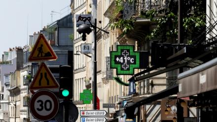Paris et sa banlieue étouffent comme une grande partie de la France pour cette journée de mardi