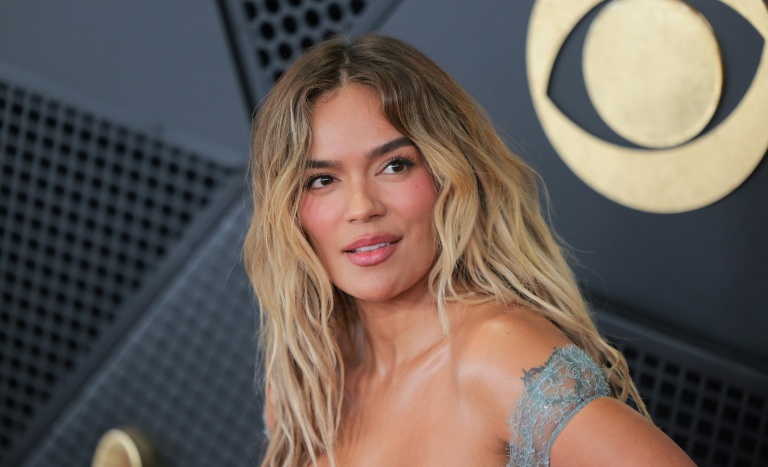 La chanteuse colombienne Karol G à la 68e cérémonie des Grammy Awards, le 1er février 2026