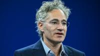 Le patron de Palantir, Alex Karp, le 20 janvier 2026, à Davos, en Suisse