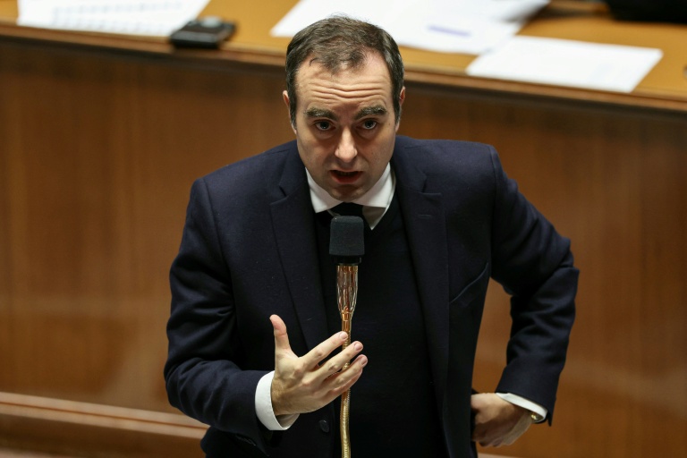 Le Premier ministre Sébastien Lecornu à l'Assemblée nationale, le 23 décembre 2025 à Paris