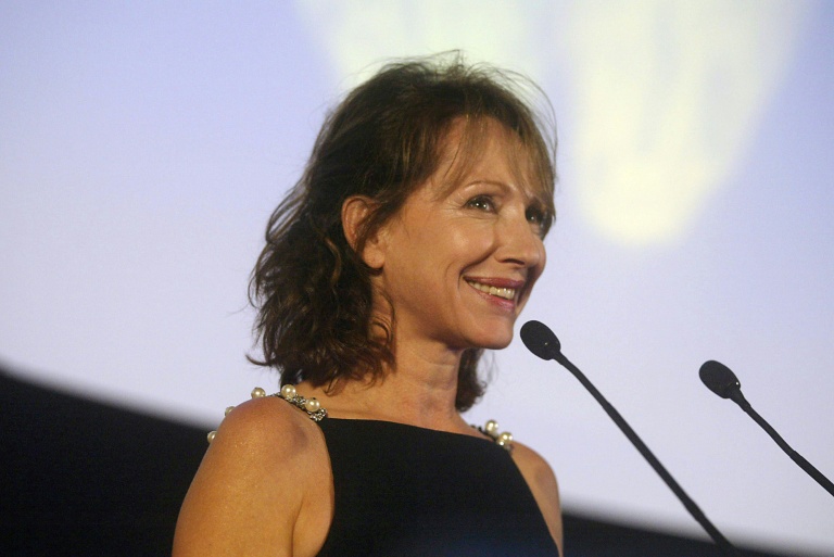L'actrice française Nathalie Baye, le 4 octobre 2003 lors du Festival du film de Marrakech 