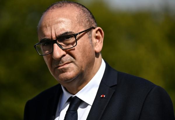 Le ministre de l'Intérieur, Laurent Nuñez, le 18 septembre 2026 à Mérignac, en Gironde