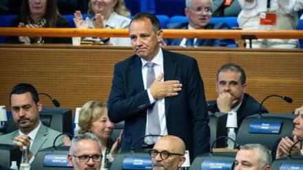 Nicolas Isnard, président de la métropole Aix-Marseille-Provence, à Marseille le 7 avril 2026