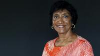 L'ancienne Haute-Commissaire aux droits de l'homme à l'ONU, Navi Pillay, le 20 janvier 2023à Johannesburg, en Afrique du Sud