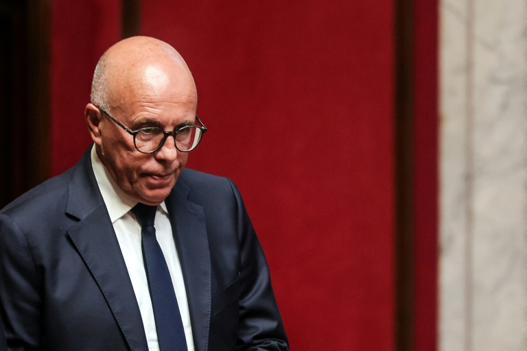 Eric Ciotti, maire de Nice et président du groupe parlementaire UDR, à l'Assemblée natioinale, le 30 juin 2026 à Paris