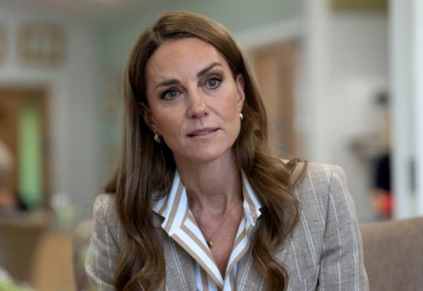 La princesse Kate lors d'une visite à l'hôpital de Colchester, dans l'est de l'Angleterre, le 2 juillet 2025