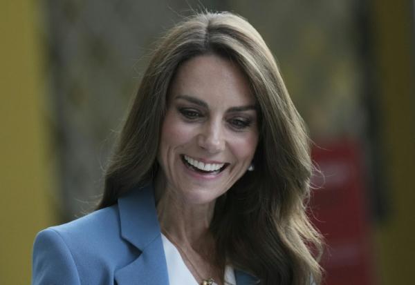 La princesse Kate, épouse du prince William, à Reggio Emilia (Italie), le 13 mai 2026 