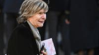 La reine de la presse people Mimi Marchand, le 6 octobre 2021 à Saint-Germain-des-Près