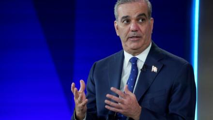 Le président dominicain Luis Abinader, le 24 septembre 2025 à New York (Etats-Unis)