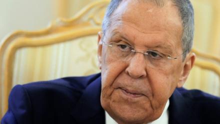 Le chef de la diplomatie russe, Sergueï Lavrov, le 21 août à Moscou