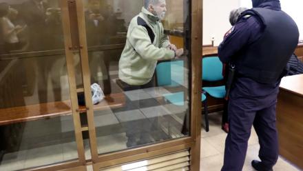 L'Américain Stephen Hubbard le 7 octobre 2024 devant le tribunal de Moscou qui l'avait condamné