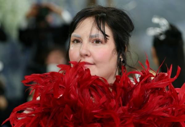 L'actrice américaine Lena Dunham au Met Gala, le 4 mai 2026 à New York