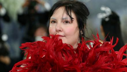 L'actrice américaine Lena Dunham au Met Gala, le 4 mai 2026 à New York