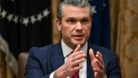 Le ministre américain de la Défense Pete Hegseth, le 2 décembre 2025 à Washington 