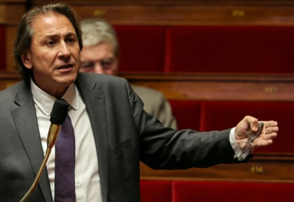 Le député socialiste Jérôme Guedj à l'Assemblée nationale à Paris le 4 décembre 2025