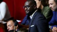 Le député LFI Carlos Martens Bilongo sur les bancs de l'Assemblée nationale, à Paris le 21 octobre 2025
