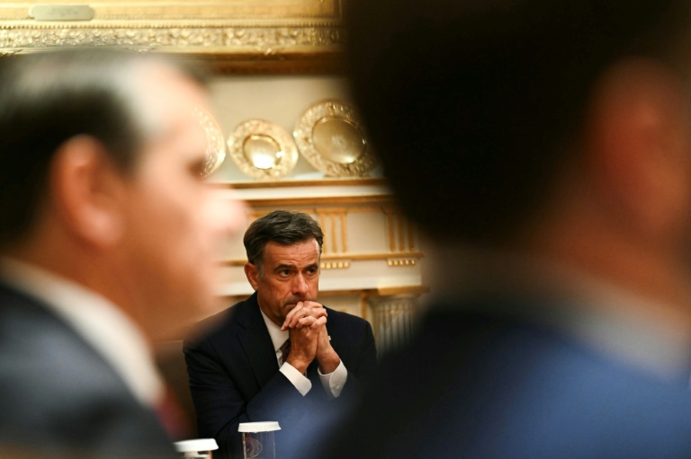 Le directeur de la CIA John Ratcliffe à la Maison Blanche à Washington le 27 mai 2026
