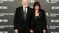 Le cinéaste américain Rob Reiner et son épouse Michele Reiner à Washington, le 3 décembre 2023