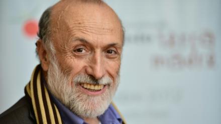 Le fondateur du mouvement Slow Food Carlo Petrini à Turin le 25 octobre 2012