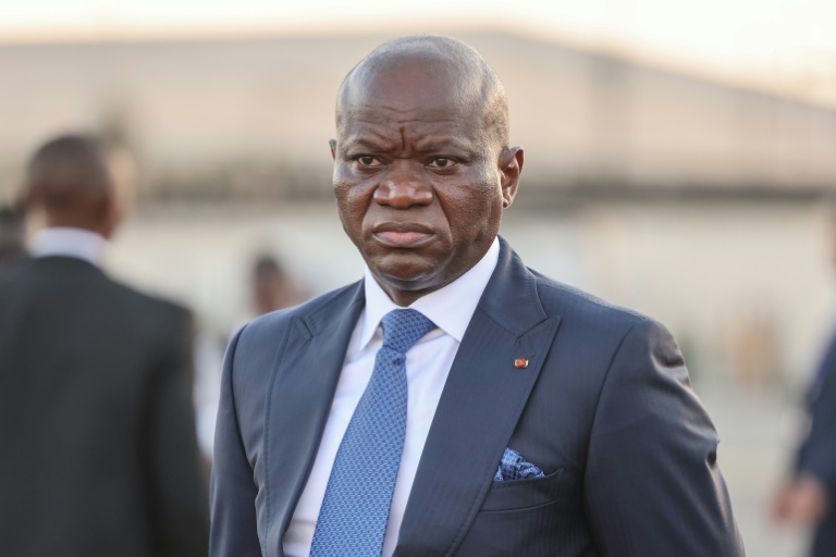 Le président du Gabon, Brice Oligui Nguema, le 23 novembre 2025 à Libreville
