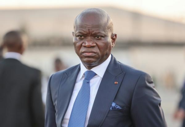 Le président du Gabon, Brice Oligui Nguema, le 23 novembre 2025 à Libreville