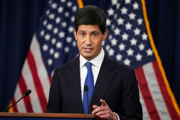 Kevin Warsh, le nouveau patron de la Réserve fédérale américaine, au siège de l'institution à Washington, le 16 septembre 2026