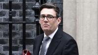 Le Premier ministre britannique Andy Burnham, à Londres le 21 octobre 2026.